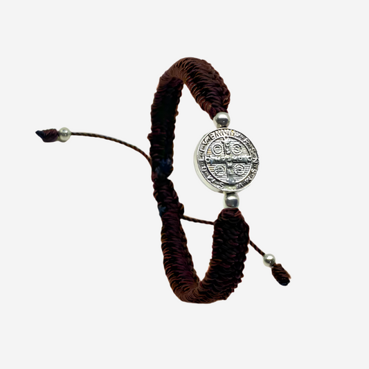 St Benedict Bracelet Brown